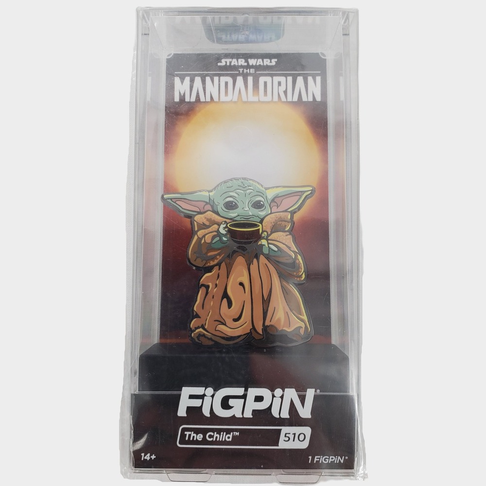 FiGPiN Disney Star Wars‎ The Mandalorian The Child Grogu 510 Enamel Pin New